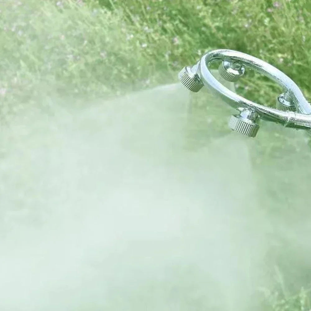Zevolim| High pressure stainless steel ring multi nozzle – Efficient spray attachment for garden irrigation