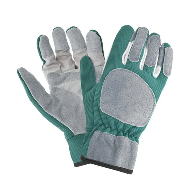 Zevolim| ThornGuard Garden Gloves | Thornproof & Extra Long | Leather & Rubber Coating | Protection for Roses & Shrubs