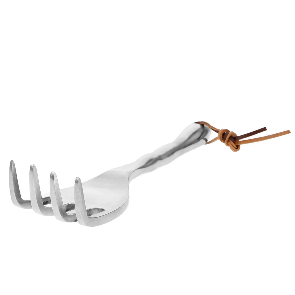 Zevolim| Floravix Mini Garden Hand Rake | Lightweight & Durable | For Weeding, Digging & Soil Loosening | 20.5 cm Length