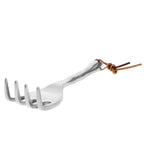 Zevolim| Floravix Mini Garden Hand Rake | Lightweight & Durable | For Weeding, Digging & Soil Loosening | 20.5 cm Length