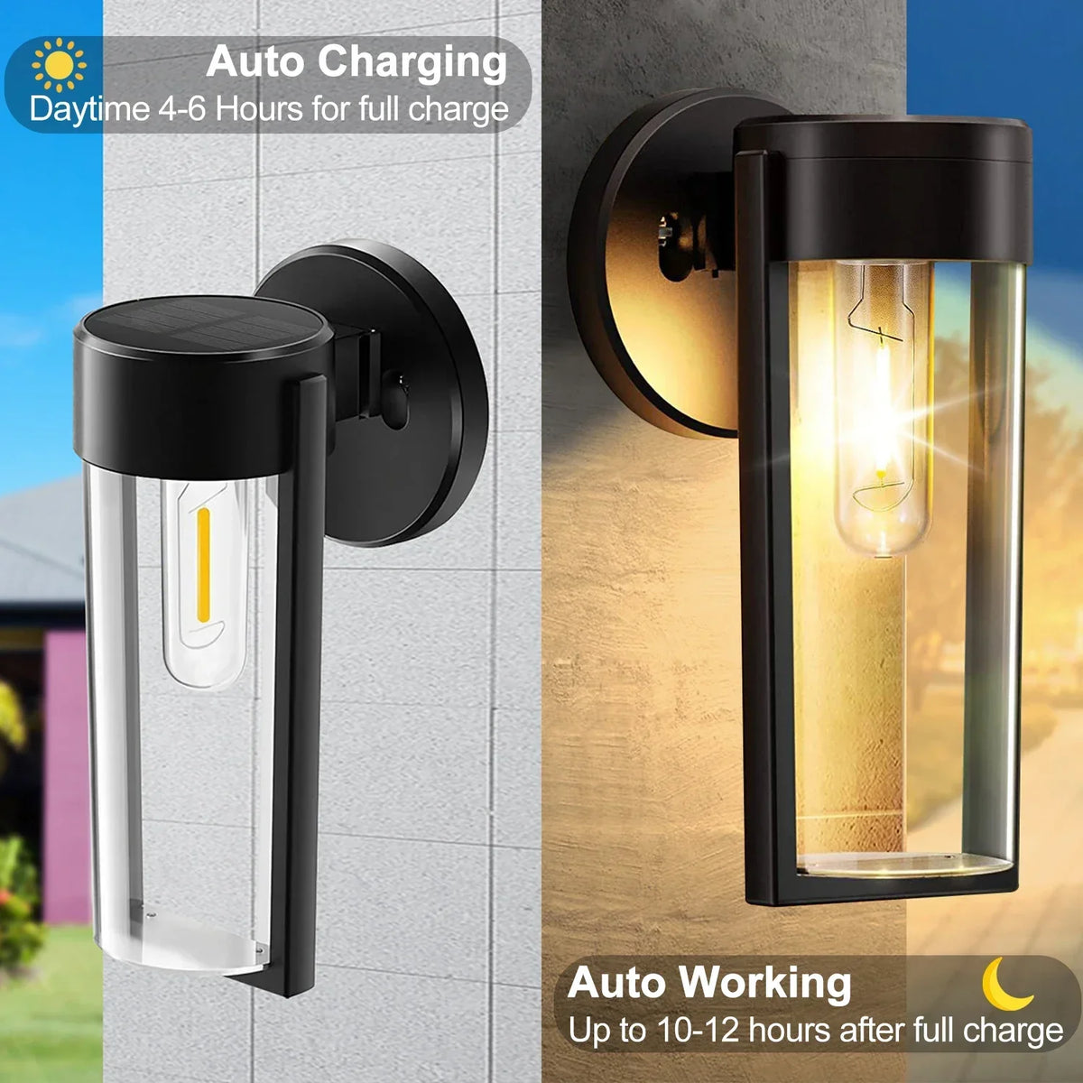 Zevolim| Lavenham Solar Garden Lights - Perfect Solar Lights for Outdoor Spaces