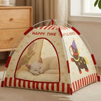 Cute Print Indoor Pet Tent Bed House