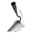 Zevolim| RootRaptor Triangle Hoe | Forged Manganese Steel | Sharp & Ergonomic | For Weeding & Seed Furrows