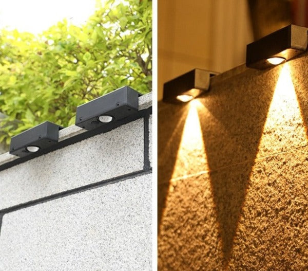 Zevolim| Solar Garden Lighting with Rain and Wind Protection