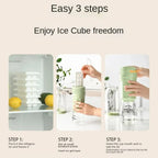 Automatic Spiral Release Easy-Release Ice Cube Maker