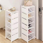 Saving Shoe Rack - Stackable shoe rack for corners and small spaces