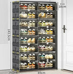 ShoeStacker Pro | Efficient shoe organizer for space saving