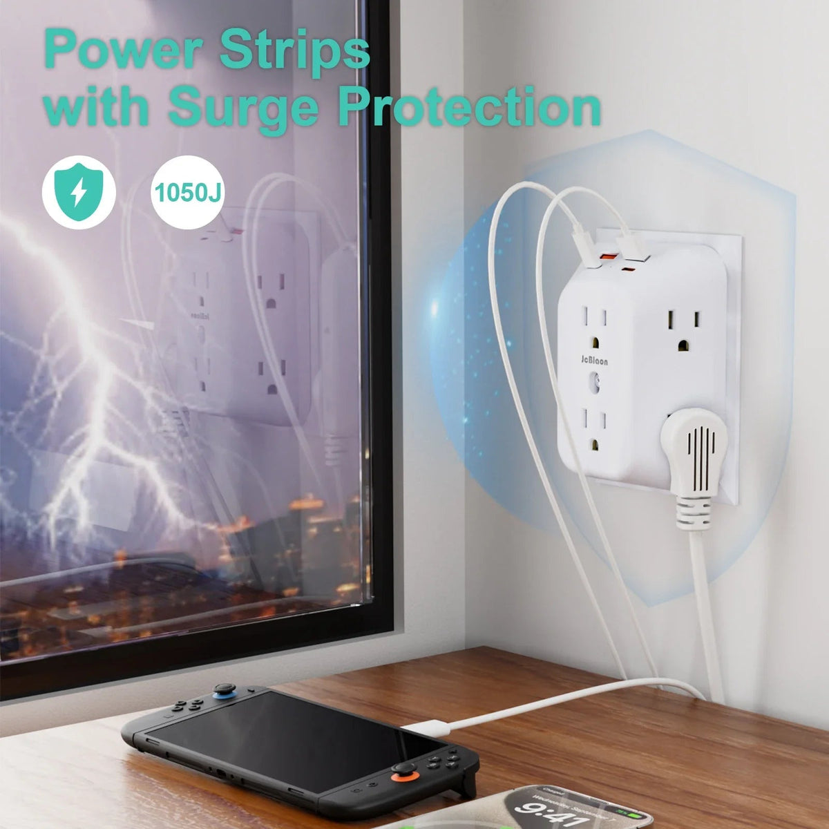 10-in-1 Wall Plug Power Hub
