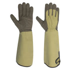 Zevolim| GardenGuard Thorn Gloves | Breathable & Durable Microfiber Leather | For Female Gardeners