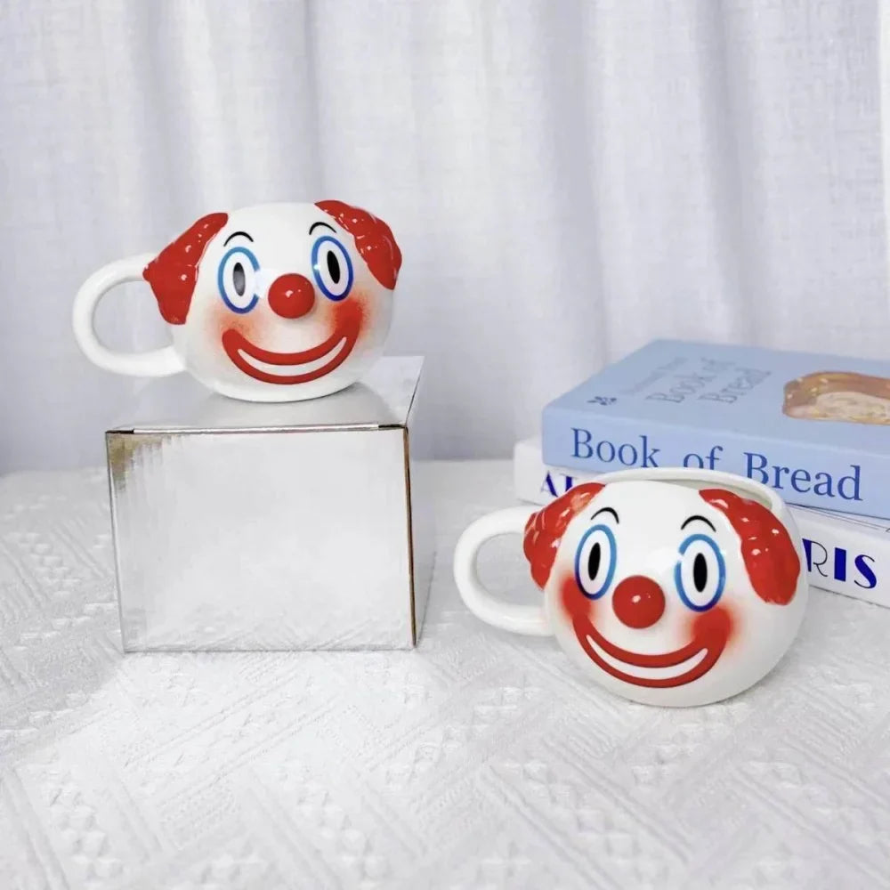 Creepy Clown Ceramic Coffee Mug