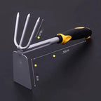 Zevolim| Groviva Garden Tool Set 4-pcs. | Stainless Steel | Hoe & Shovel | For Digging, Planting & Weeding