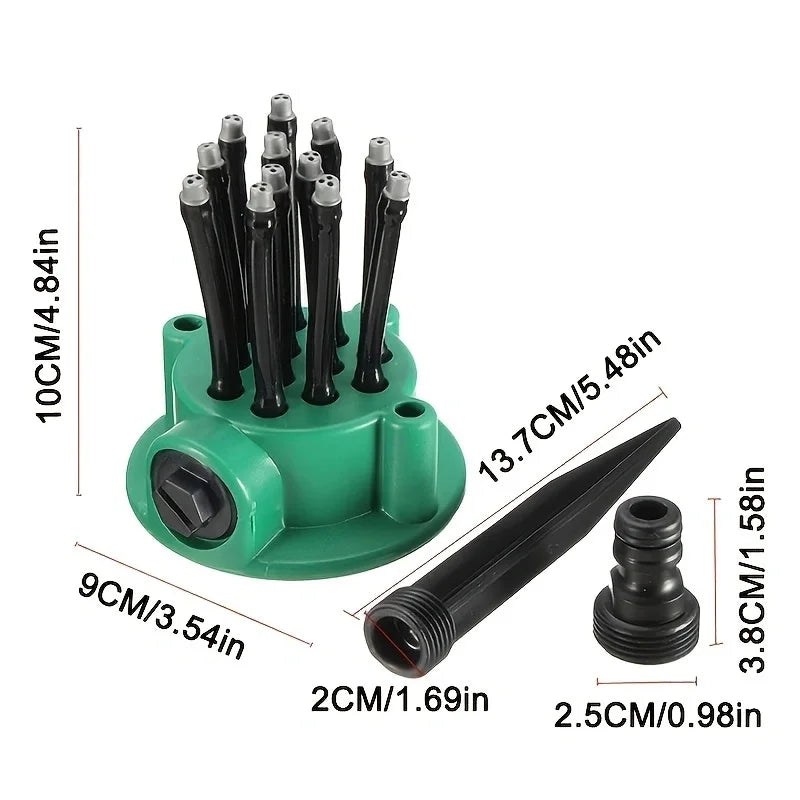 Zevolim| Smart Rotation 360 Garden Watering Sprinkler