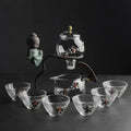 Calm Brew Zen Style Glass Traditonal Teapot