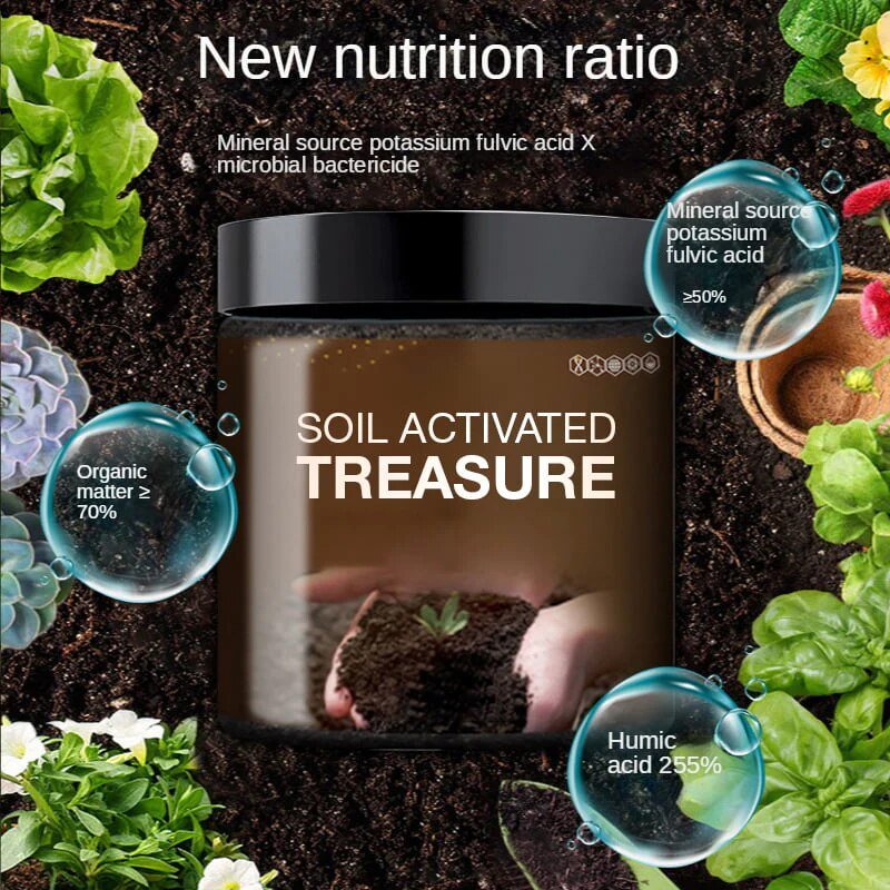 Zevolim| TerraBoost | Fertile soil, flourishing garden