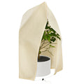 Zevolim| Winter protection cover for plants - Frost protection with zipper and drawstring, breathable for palms and potted plants in the garden