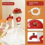 Retro Flower Automatic Water Bottle Dispenser