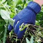 Zevolim| ThornGuard Garden Gloves | Thornproof & Extra Long | Leather & Rubber Coating | Protection for Roses & Shrubs