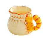 Cat Tail Ceramic Coffee Mug