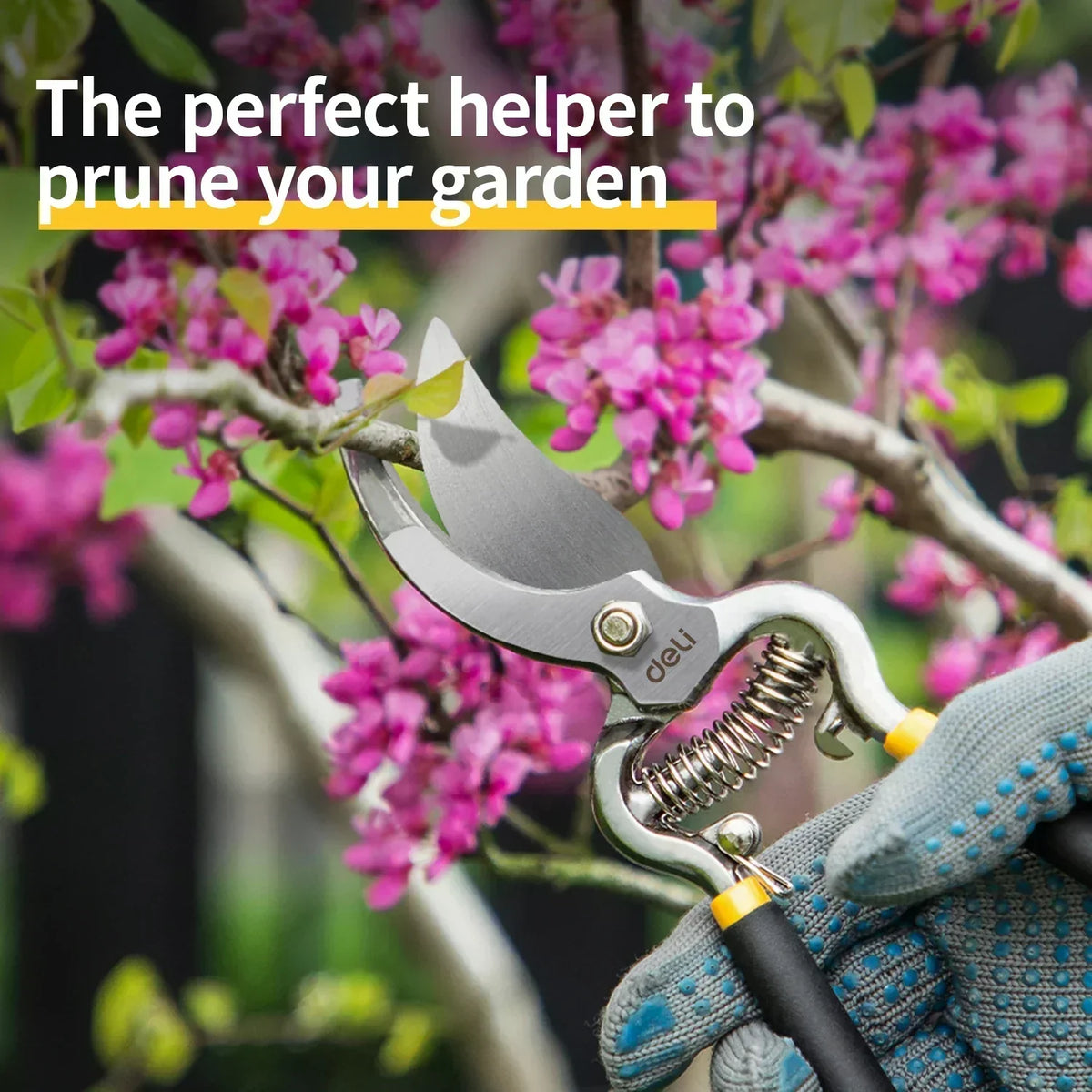 Zevolim| PRUNEXA Garden Shears | Precision Cut | Ergonomic Handle | Carbon Steel Blade
