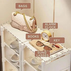 Saving Shoe Rack - Stackable shoe rack for corners and small spaces