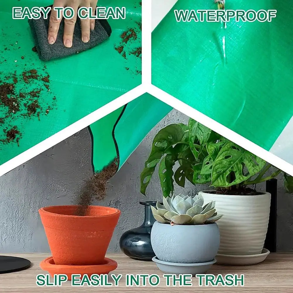Zevolim| Gardening Soil Tray Reusable Portable Mat