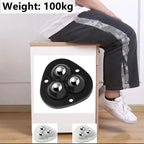 Zevolim | Self-Adhesive Full Rotating Furniture Mover Wheel Rollers
