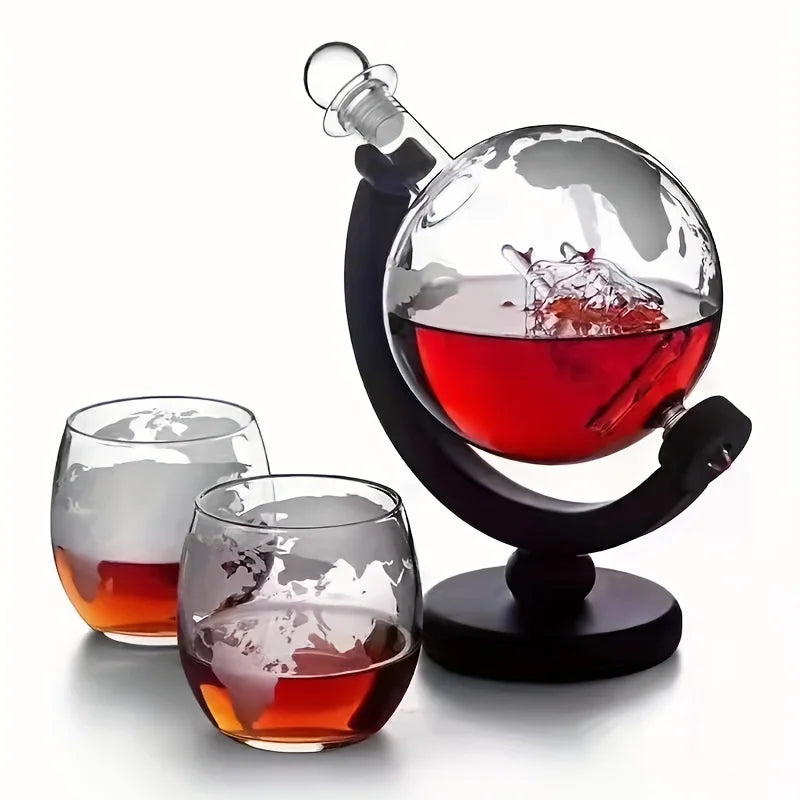 Creative Globe Decanter Set