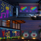 Musical RGB Curtain Garland LED Window Lights
