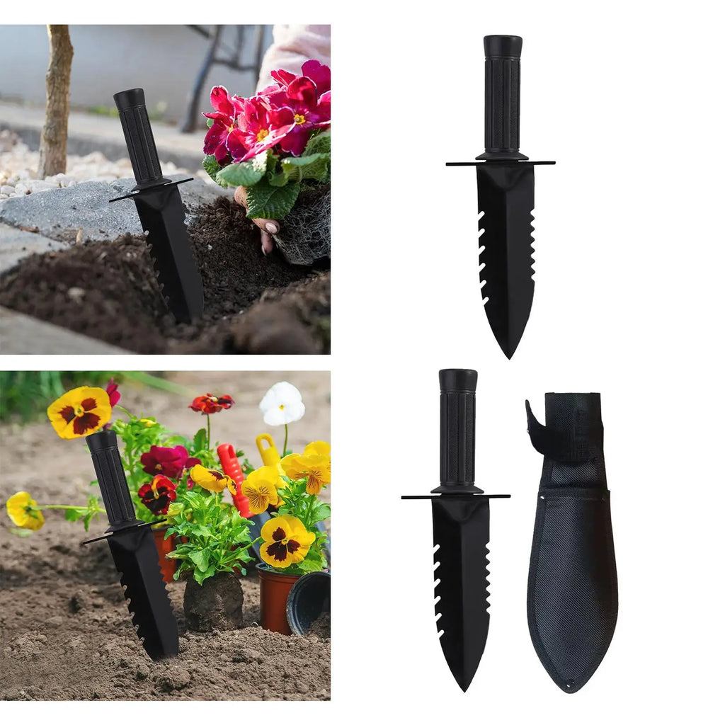 Zevolim| GardenPro Garden Spade | Sturdy Iron | Ergonomic Handle | Versatile & Practical