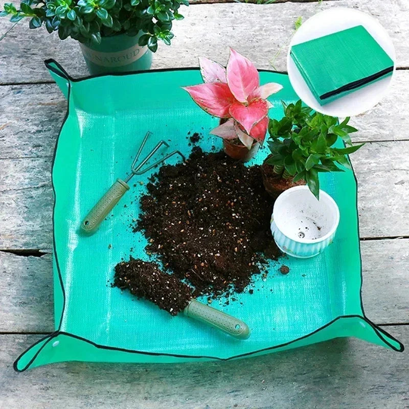 Zevolim| Gardening Soil Tray Reusable Portable Mat