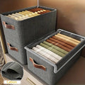 Storage box with lid | Stackable | With handle | 47x28x20 cm