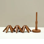 Wooden Tree Heat Resistant Coaster Set