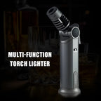 Adjustable High-Flame Metal Torch Lighter