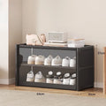 TransRack – Transparent Multi-Layer Shoe Storage Cabinet