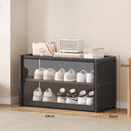 TransRack – Transparent Multi-Layer Shoe Storage Cabinet