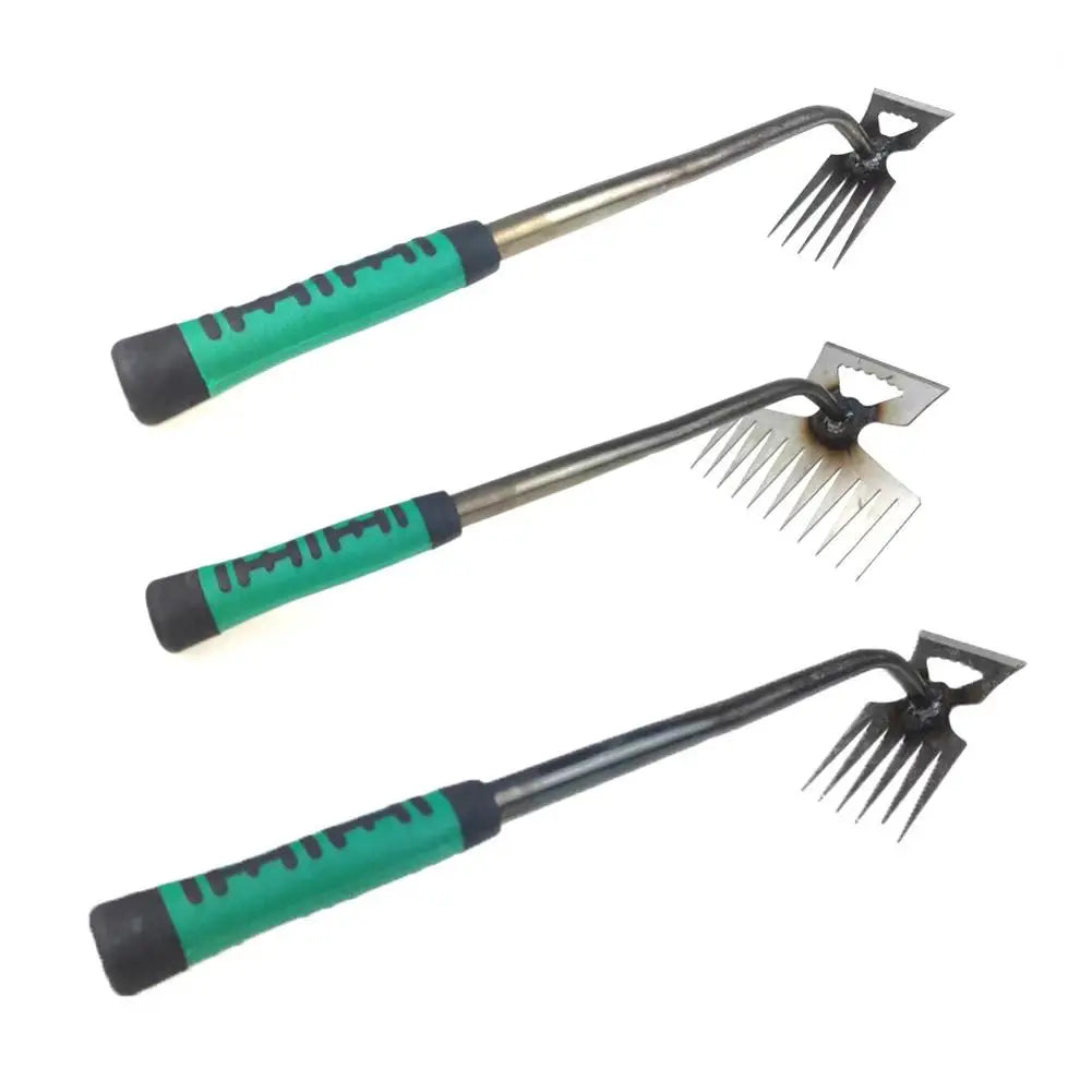 Zevolim| Raveta Garden rake | Robust steel tines | Ergonomic handle | Effective against weeds & leaves