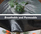 Zevolim| Weed mat roll – Robust and breathable for garden and plant care