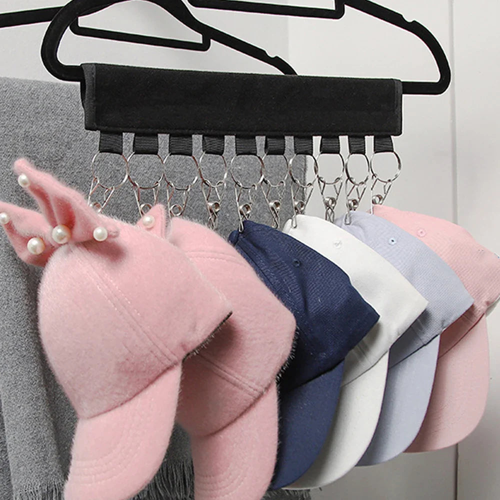 10 Clip Multifunctional Clothes And Hat Clip