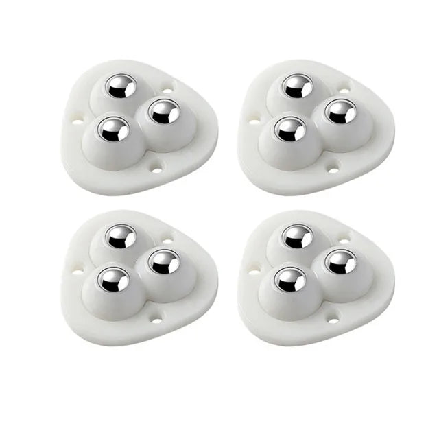 Zevolim | Self-Adhesive Full Rotating Furniture Mover Wheel Rollers