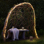 100er LED Micro Solar String Lights warm white