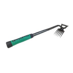 Zevolim| Raveta Garden rake | Robust steel tines | Ergonomic handle | Effective against weeds & leaves