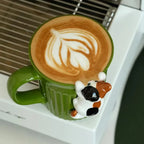 Climbing Cat Coffee Mug