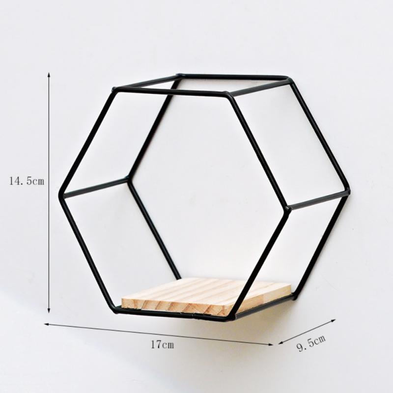 Designer Wall Decoration in the Shape of a Hexagon