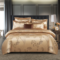 Zevolim| Satin Floral Soft Duvet Cover Set