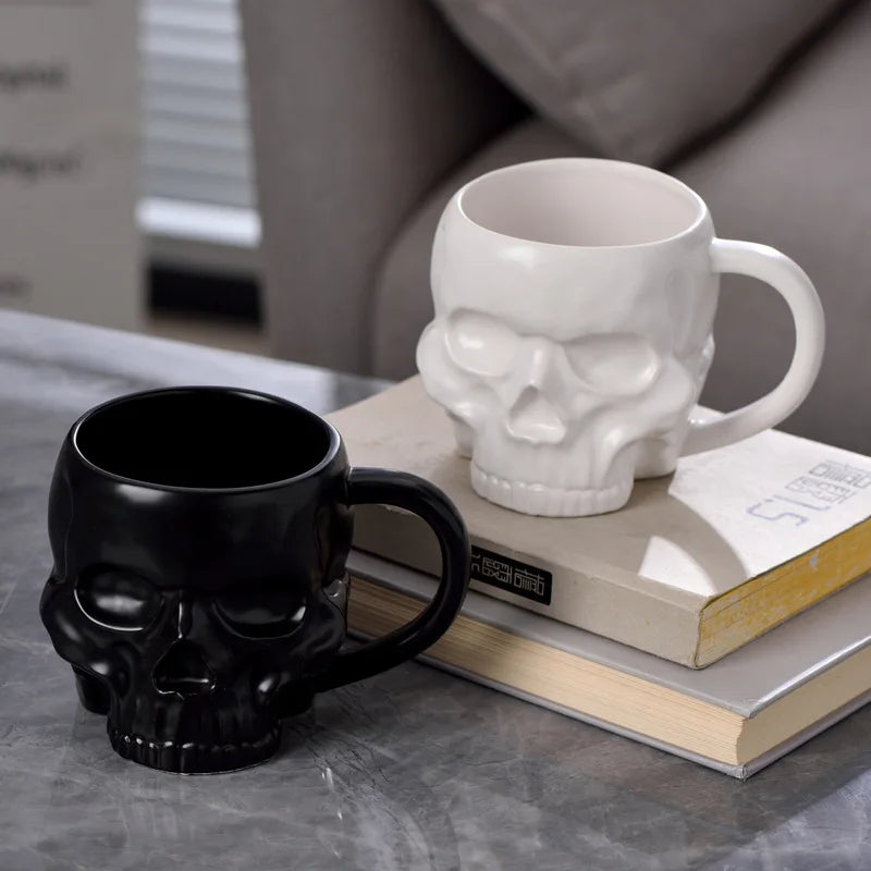 Spooky Skull Coffee Mug