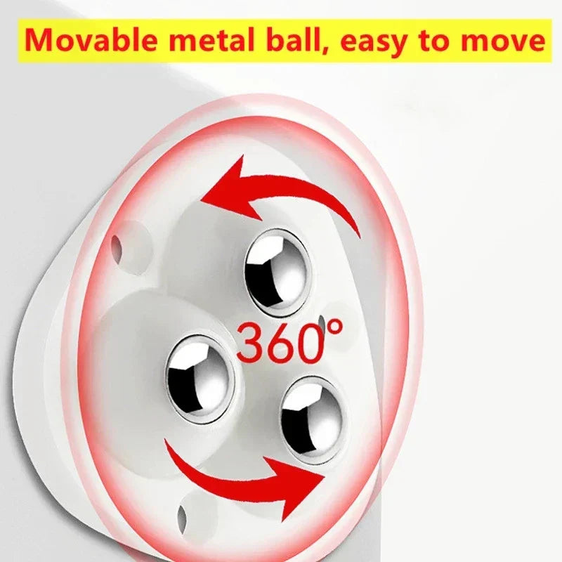 Zevolim | Self-Adhesive Full Rotating Furniture Mover Wheel Rollers