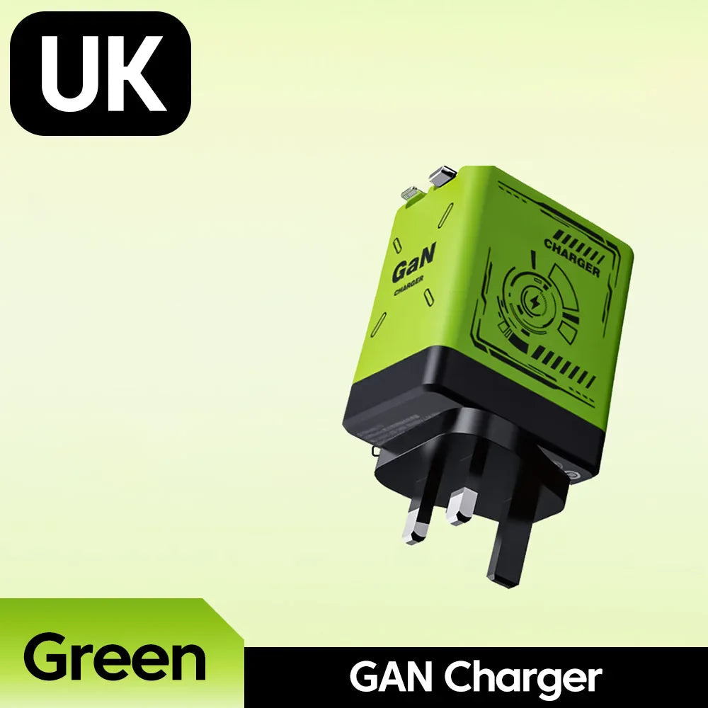 120W Fast Charging Retractable Charger