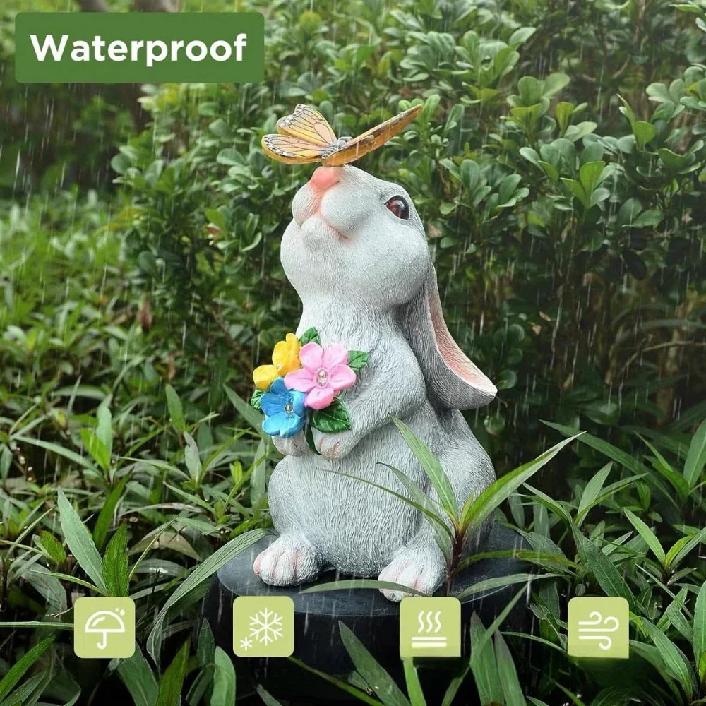 Zevolim| Butterfly and Flower Hare Garden Light