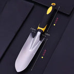 Zevolim| Groviva Garden Tool Set 4-pcs. | Stainless Steel | Hoe & Shovel | For Digging, Planting & Weeding