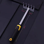 Zevolim| Groviva Garden Tool Set 4-pcs. | Stainless Steel | Hoe & Shovel | For Digging, Planting & Weeding